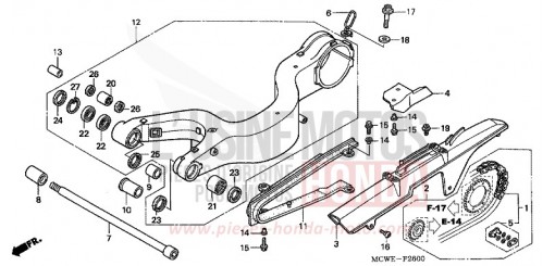 BRAS OSCILLANT VFR8006 de 2006